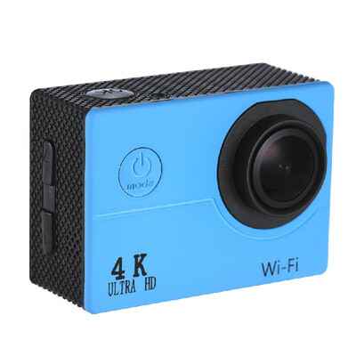 

4K 30fps 16MP WiFi Action Sports Camera 1080P 60fps Full HD 4X Digital Zoom Diving 40m 170° Wide Angle Lens 2" LCD Support Slow Mo