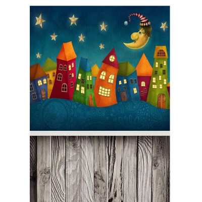 

Cartoon Castle Photo Backdrop 57FT Vinyl Fabric Cloth Digital Printing Photo Background s-1139