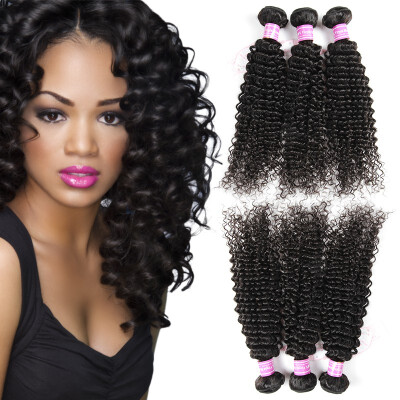 

Glary Peruvian Human Hair 100 Unprocessed Virgin Human Hair Kinky Curly 3 Bundles Wholesale Hair Bundles Natural Black