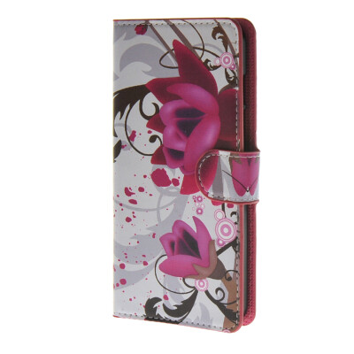 

MOONCASE Flower style Leather Wallet Flip Card Slot Stand Pouch чехол для ASUS Zenfone 5 A501CG A03