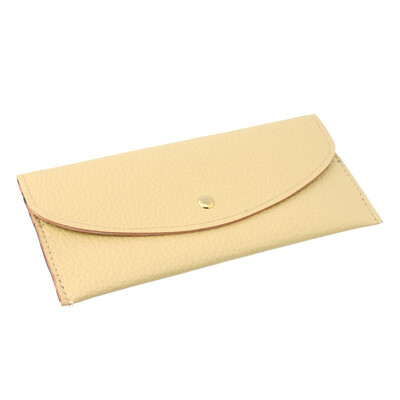 

Womens Handbag Evening Bag Pocket Card Wallet Alloy Button Faux Leather New
