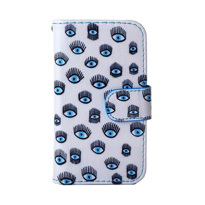 

MOONCASE для Samsung Galaxy S3 Mini I8190 кожаный чехол держатель кошелек флип-карты с Kickstand Чехол обложка No.A06