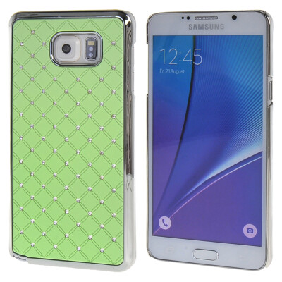 

MOONCASE for Samsung Galaxy Note 5 Case Bling Chrome Hard Back Case Cover Green