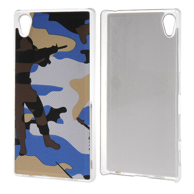

MOONCASE Sony Xperia Z5 ЧЕХОЛ ДЛЯ Slim Soft Silicone Gel TPU Skin Protective Blue