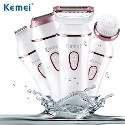 

Kemei 7202 5 in 1 depilator Multi-function epilator female razor Cleaning products For womans face Electrical Epilators