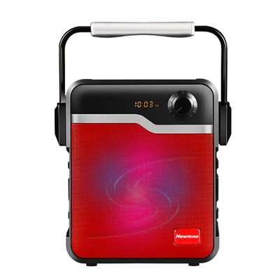 

Newman K70 portable wireless Bluetooth speaker subwoofer high power outdoor square dance audio portable card radio supermarket WeChat collection reminder red