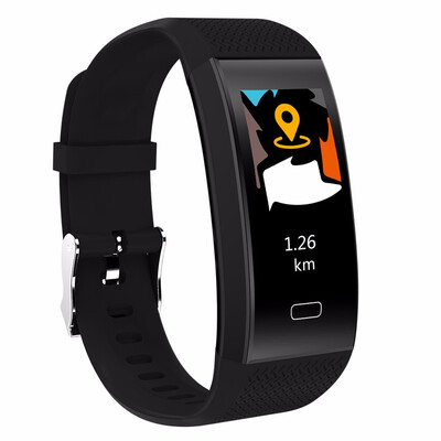 

TF6 Smart Bracelet Color Screen Heart Rate monitor Blood Pressure watch Health Sport Band Pedometer Real-time Detection