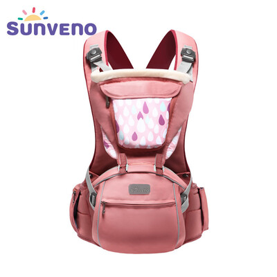 

SUNVENO Designer Baby Carrier Infant Toddler Front Facing Carrier Sling Kids Kangaroo Hipseat Baby Care 0-36Months