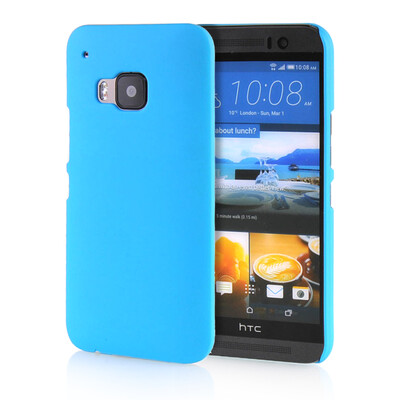 

MOONCASE Hard Rubberized Rubber Coating Devise Back ЧЕХОЛ ДЛЯ HTC One M9 Azure