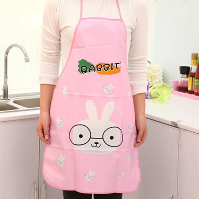 

Cntomlv 2018 New Women Waterproof Cartoon Cute Kitchen Cooking Bib Apron Breathable Creative Apron hot selling High Quality