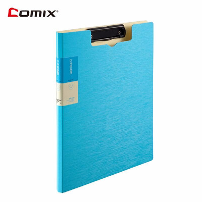 

Comix A4 Clipboard with Cover Documents Organizer Holder File Folder Padfolio Portfolio for Office Worker School Conference Suppli