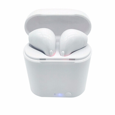 

Wireless Bluetooth I7Mini Earphones Sports Mini TWS With Microphone Handsfree Answering Phone Stereo Music With Charger Box