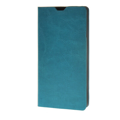

MOONCASE Leather Side Flip Wallet Card Holder Stand Shell Pouch ЧЕХОЛ ДЛЯ LG Magna Blue