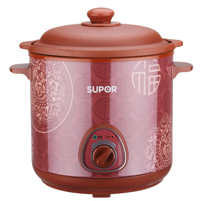 

Supor (SUPOR) электрический горшок горшок суп горшок здоровья горшок DKZ60B1-350 красный керамический лайнер 6L