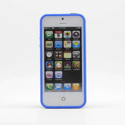 

Мягкий силиконовый гель Hybrid High Impact бампер крышка чехол для Apple IPhone 5S 5G