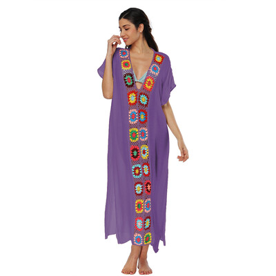 

Try Everything Summer Women Long Dress 2018 White Casual Dress V Neck Short Sleeve Open Fork Women Summer Print Dress Elegant