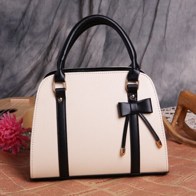 

2018 Summer Korean New Bow Tie Handbag Lady Single Shoulder Skew Spanning Bag Student Rucksack