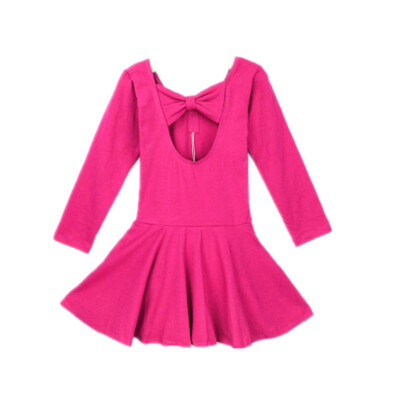 

Hot Sale Kids Dance Leotards Dress Ballet Gymnastics Dresses Girls Chiffon Lycra Cotton Ballet Dance Wear With Skirt