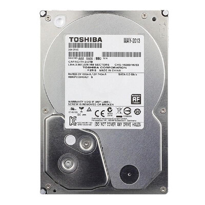 

TOSHIBA 1TB Desktop HDD Internal Hard Disk Drive 7200 RPM SATA30 6Gbs 32MB Cache 35-inch DT01ACA100 for