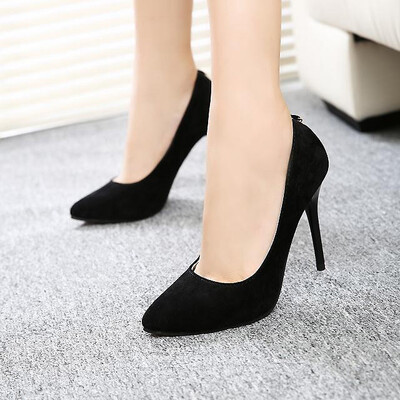 

Women shoes 2016 New Arrival PU high quality high heels women fashion sexy red bottom high heels women pumps shoes