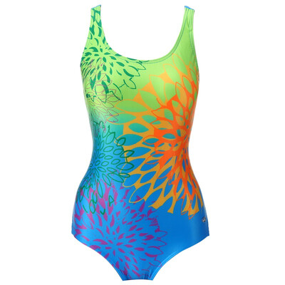 

YINGFA YINGFA YINGFA new digital printing high-grade triangle swimwear Y1376-1 green blue tan fight  Y1376-1 green blue orange fight color