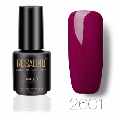 

ROSALIND 7ML Nail Polish Gorgeous Color Nail Gel Polish Vernis Semi Permanent Top Coat Base Coat Gel Nail Varnishes gel lacquer