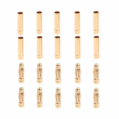 

RC Cable amp Plug 10 Pairs 30mm Copper Bullet Banana Plug Connectors Male Female for RC Motor ESC Battery Part Remote Control