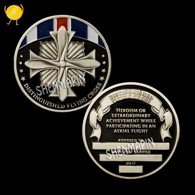 

US air force pentagram medal the army challenges coins military insignia coin collection token