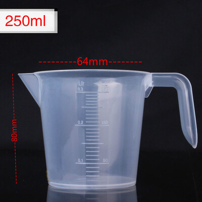 

100 250 500 1000 2000 3500 5000ml thickened plastic measuring scale cup