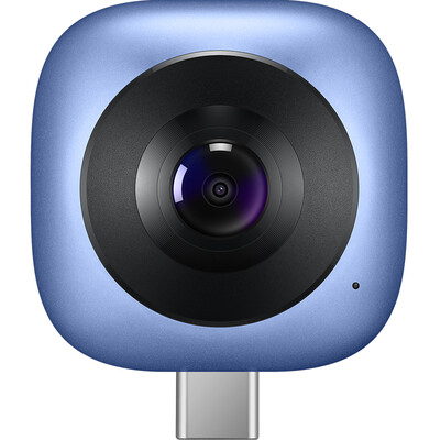 

Huawei HUAWEI panoramic camera cool version sports camera 360 ° photo video microblogging live 5K pixel self-timer artifact social sharing VR image blue