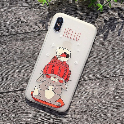 

3D Relief Flower Case For iPhone 6 8 7 Plus X Cases Soft Silicon Cover