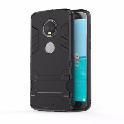 

for Motorola Moto G6 WIERSS Shockproof Hard Phone Case for Moto G6 Plus G6 Combo Armor Case Back Cover Fundas Caoa Coque
