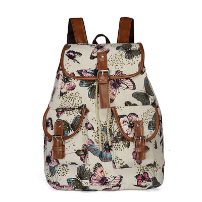 

New Fashion Canvas Backpack Womens Casual Life Travel with this Backpack