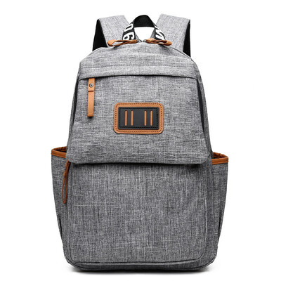 

2018 New Canvas Leisure Business Backpack Bag for Teenage Students Travel Waterproof Mens Womens Shoulder Rucksack Laptop Bag