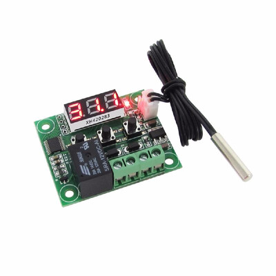 

Relay Output -50-110°C W1209 DC 12V Digital Mini Thermostat Temperature Controller Control Switch Sensor Module Thermometer Contro
