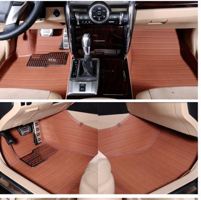 

Myfmat custom foot leather car floor mats for FIAT Palio Weekend Siena Perla Viaggio Ottimo waterproof durable safe healthy cozy