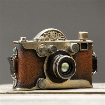 

Zakka retro nostalgic camera furniture decoration creative American living room home props decorations ornaments