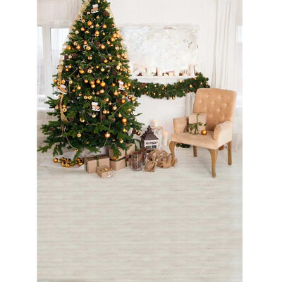 

Xmas Pink Chair Photo Backdrop 57FT Vinyl Fabric Cloth Digital Printing Photo Background st-567