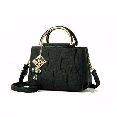 

women solid cute ornaments totes plaid flap handbag hotsale party purse ladies messenger crossbody shoulder bags