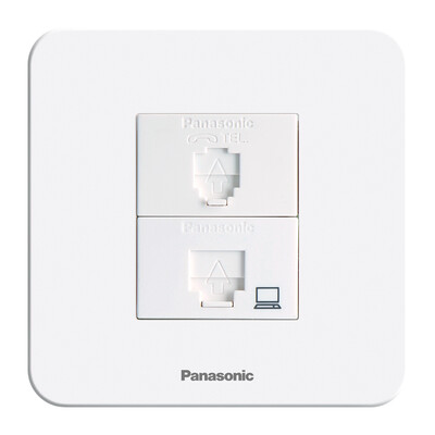 

Matsushita (Panasonic) переключатель гнездо 86 типа 10A розетка пяти отверстий означает интеллектуальный интерес восемь пакетов WQXC601 (Я. белой)