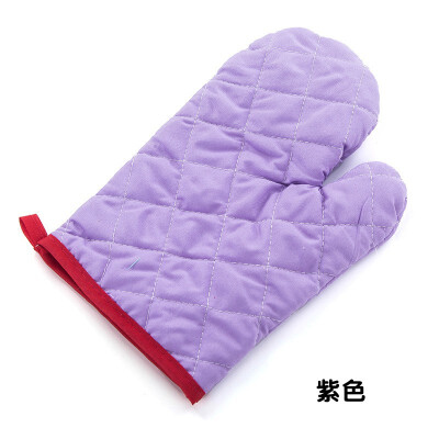 

YINUO 1Pcs Cotton Oven Glove Heatproof Mitten Kitchen Cooking Microwave Oven Mitt Insulated Non-slip Glove Thickening