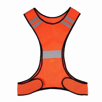

Elastic Led Lightweight Breathable Mesh Reflective Vest High Visibility Safety Gear vest Armband for Running Walking Cycling Joggi