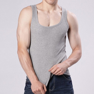 

Mens T-Shirts Weste Undershirt Spaghetti Strap Tank Tops Slim Man Muscle Vest