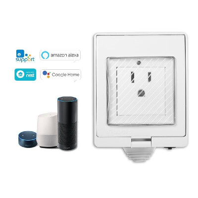 

Smart Indoor Outdoor Wireless WIFI Socket IP55 Waterproof Support Phone AAP