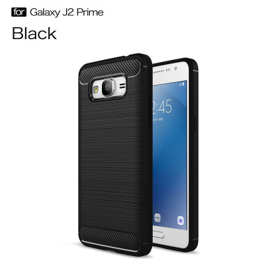 

For Samsung Galaxy J2prime Carbon Fiber Phone Cases Soft TPU Anti-Knock Cover For Samsung Galaxy J2 prime Case