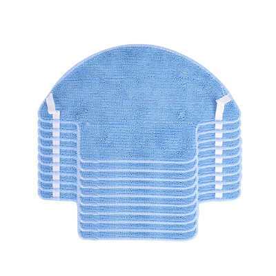 

10PCS Washable Reusable Mop Cloths For Ecovacs CR333CR330CEN330CEN333 Robotic Vacuum Mopping Cloth Vacuum Cleaner Parts