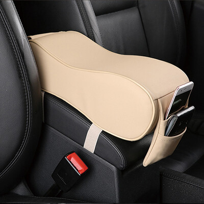 

LUNDA Car Memory Foam Armrest Pad Universal Arm Rest Box Pads Super Soft Auto Armrests Covers Protective Case Pad for VWBMWAUDI