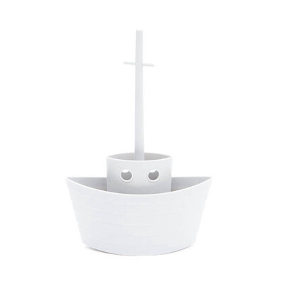 

UpperX Creative Sailboat Shape Lattice Tableware Cage Multipurpose Kitchen Shelf Sundries Chopsticks Drain Storage Rack