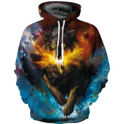 

Mens Hoodie 3D Printed Women Pullover Sweater