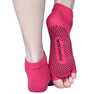 

Pierre yoga pieryoga anti-slip leak refers to five fingers yoga socks singular pink
